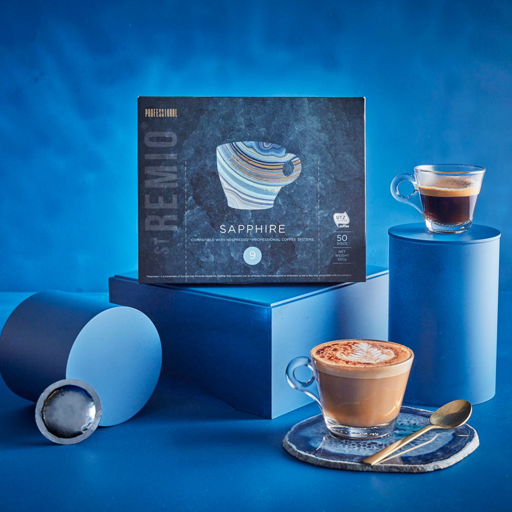 St Remio coffee capsules packaging