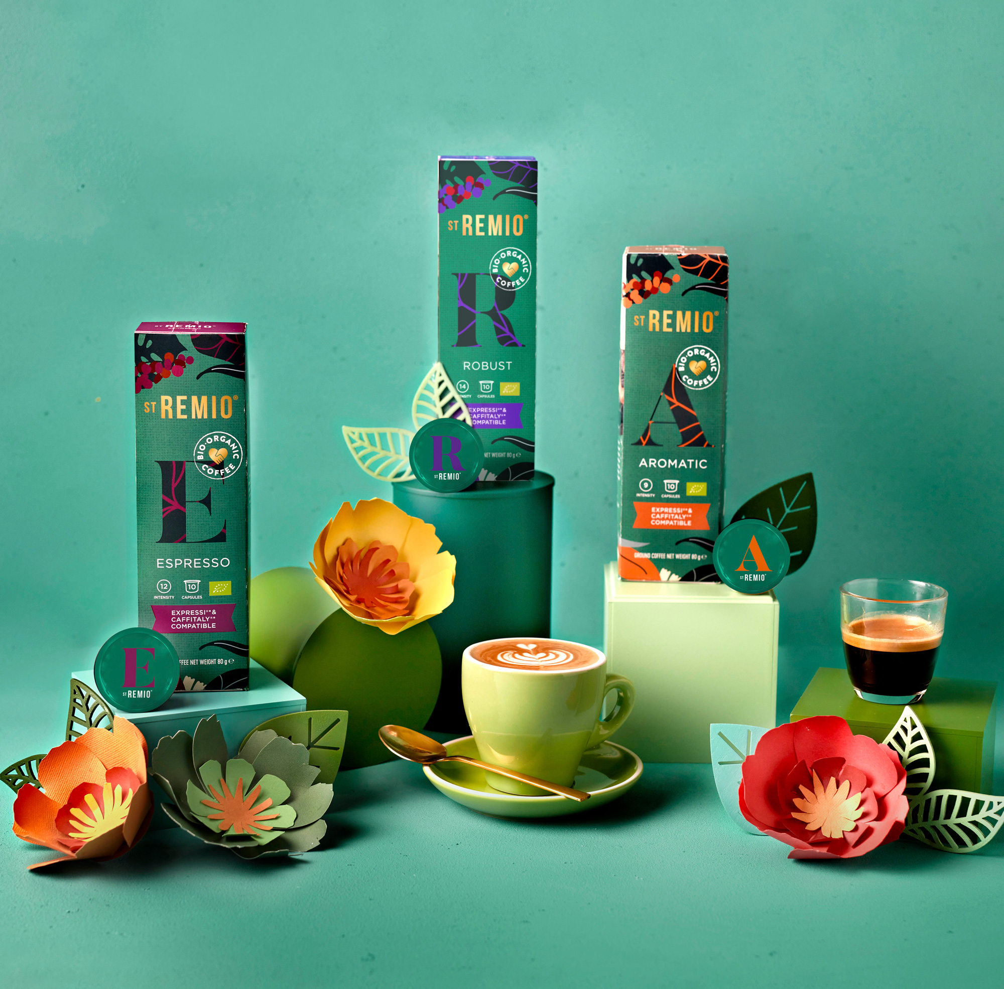 Organic Coffee packaging design
